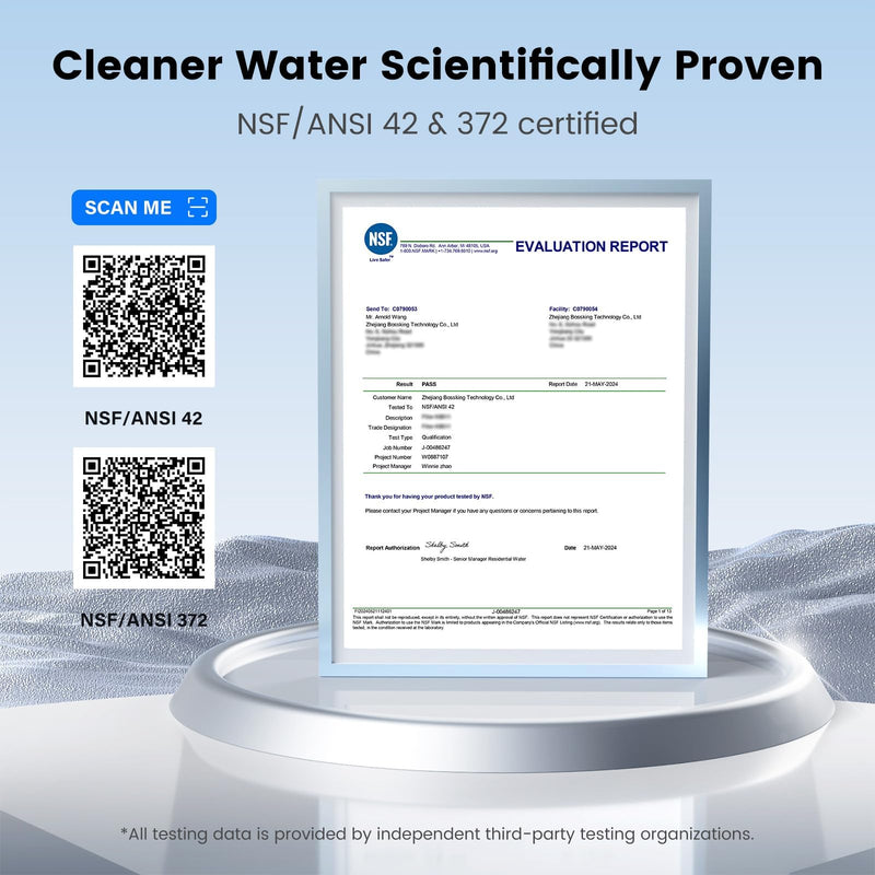 Purewell Gravity Water Filter Replacement, Alkaline-Enhanced & Reduce PFAS Navy Blue 2