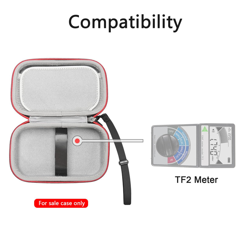 RLSOCO Carrying Case for Trifield EMF Meter Model TF2 Magnetic Field Strength Meter (Case Only)