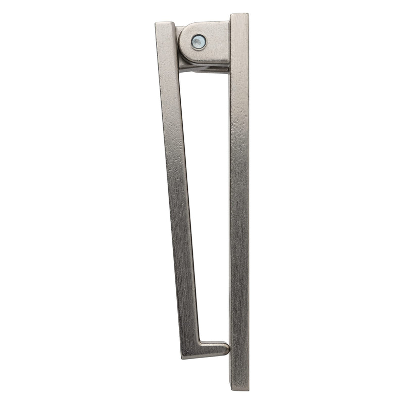 National Hardware N336-704 Reed Door Knocker, 4-3/4", Satin Nickel