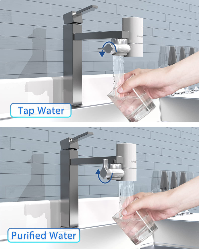 VORTOPT NSF Certified Replacement for T1-ACF/T2-ACF T6-CTO Faucet Water 2-Filter