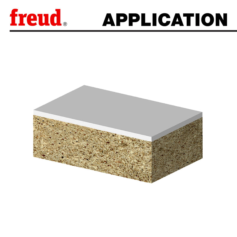 Freud 77-208: 1/2" (dia.) Double Compression Bit with 1/2" shank, 3" overall length