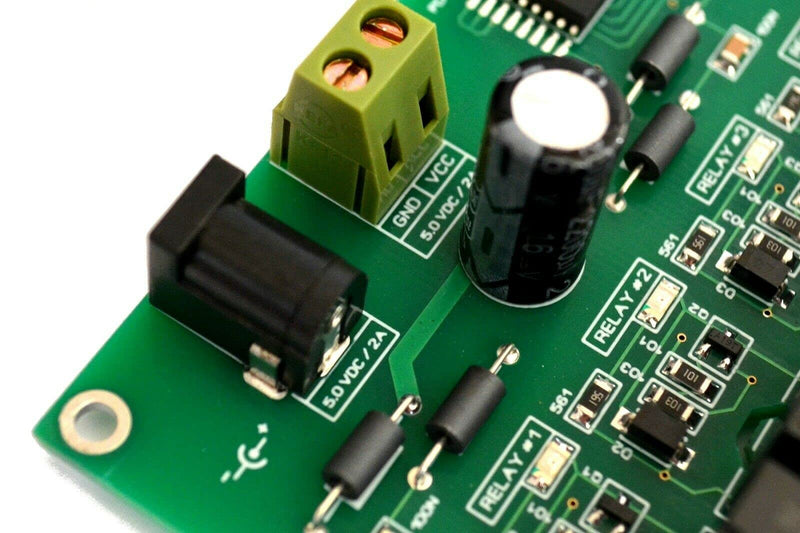 Krida WiFi 8 Channel Electromagnetic Relay ESP8266 Module Smart Home Controller Compatible with ESPHome Home Assistant