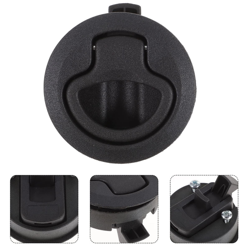 BESPORTBLE Locking Flush Latch Pull Slam Latch Hatch Lift for Boat Camper Rv Trailer