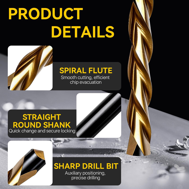 50 Pcs 5/32" Drywall Router Bits, Drywall Guide Point Cutting Bits, Drywall Drill Bit, Drywall Cutting Tools for Used for with Spiral Saw and Power Tools