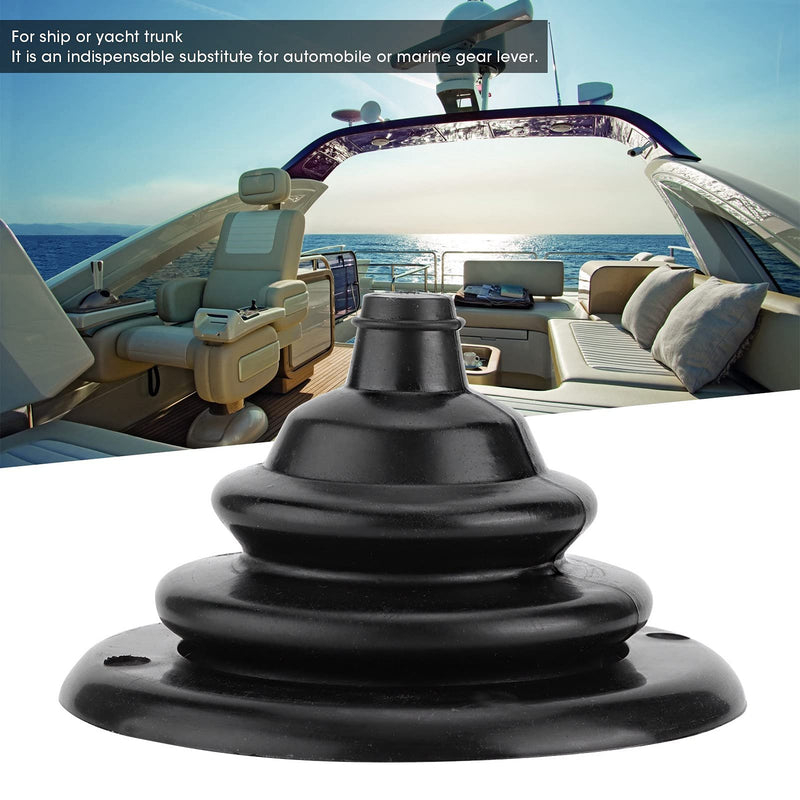 2Pcs Motor Well Boot, 2.76 inch Motor Well Rigging Cable Boot Marine Rigging Steering Shift Hole Cover Engine Protector Cover for Boat Yacht Ship Trunk 4in*2pcs