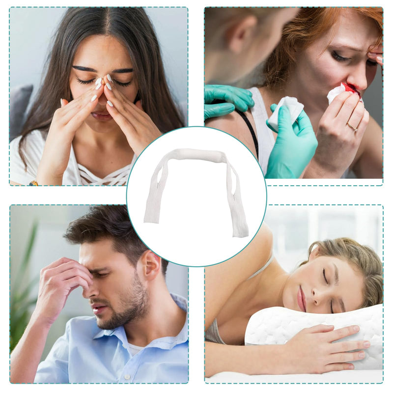 Elastic Nose Bandage, Nasal Bandage Nose Surgery Elastic Bandage Dressing Holder for Nose Surgery Elastic Bandage Post Surgical Procedures Nasal Postoperative Supplies(20 Pcs) 1 - NewNest Australia