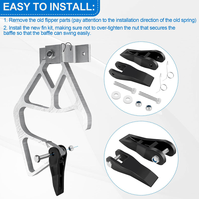 29-1 Lock Flipper Kit for Werner Ladder, Ladder Lock Flipper Compatible with Werner/Louisville/Keller Ladders, Aluminum Extension Ladder Locks Parts