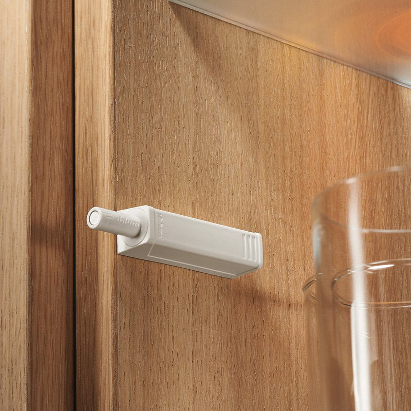 Blum - LIGNO Tip-On Set 956A1004 Schpper, Druckschnpper Push To Open White