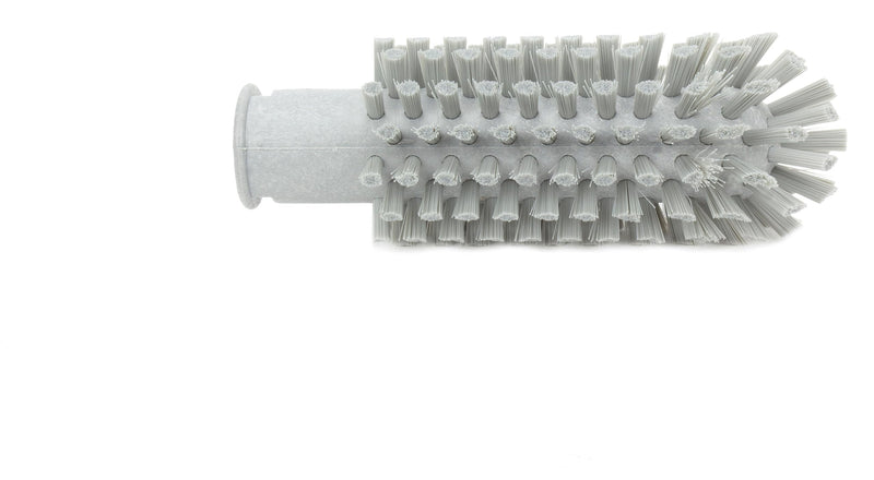 SPARTA Multi-Purpose Valve Brush Pipe Brush, Round Brush with Polyester Bristles, Color Coded for Commercial Cleaning, Kitchen, Restaurant, Bathroom, Plastic, 5.7 X 2 X 5.7 Inches, Gray 2"Width x 5.7" Height (Pack of 1)
