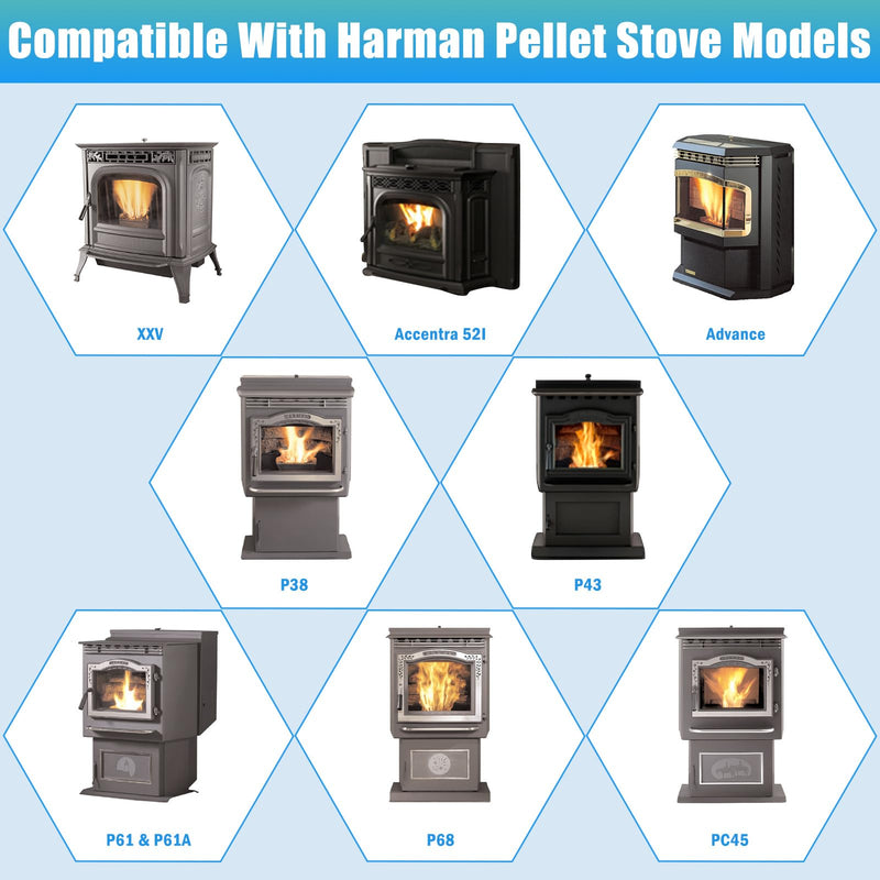 2-00-773850-10 Burn Pot Scraper Tool for Harman P68, XXV, P43, Advance, P61, P38, Accentra 52i & Insert, P61A, PC45, PF100, PB105 Pellet Stove Accessories, Cleaning Tool for Harman Pellet Stove