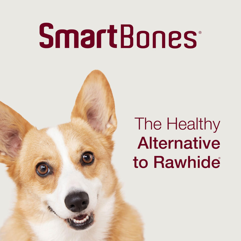 SmartBones Smart Twist Sticks With Peanut Butter 50 Count, Rawhide-Free Chews For Dogs, SBTT-02943, 50-count - PawsPlanet Australia