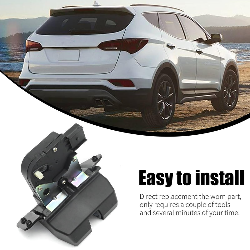 81230-3Z000 Rear Trunk Latch Tailgate Door Lock Actuator, Replacement for Hyundai Santa Fe 2013-2018 Santa Fe Sport 2015-2018 Santa Fe XL 2013-2019, Replacement for Kia Sedona 2016-2021