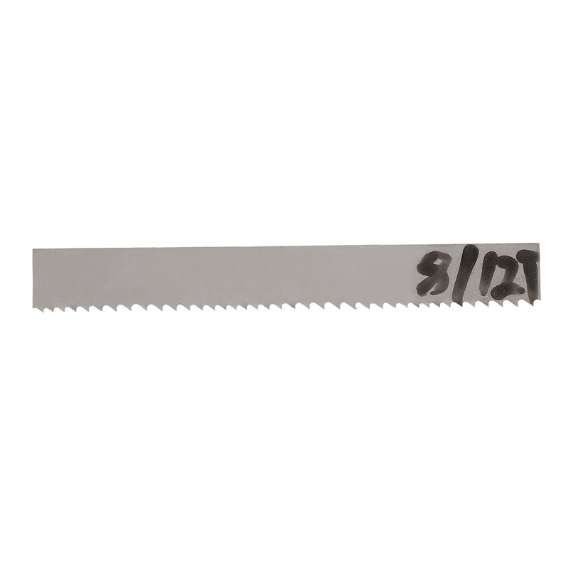 Imachinist S931212812 M42 Bi-Metal 93-1/2" in Long, 1/2" in Wide, 0.025" in Thick Bandsaw Blades for Soft Ferrous Metal Cutting Variable Teeth (8/12TPI) 8/12TPI