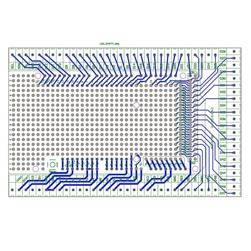 Mega 2560 R3 Prototype Screw Terminal Block Shield Board Pre-soldered Kit, Breakout Module for Arduino UNO