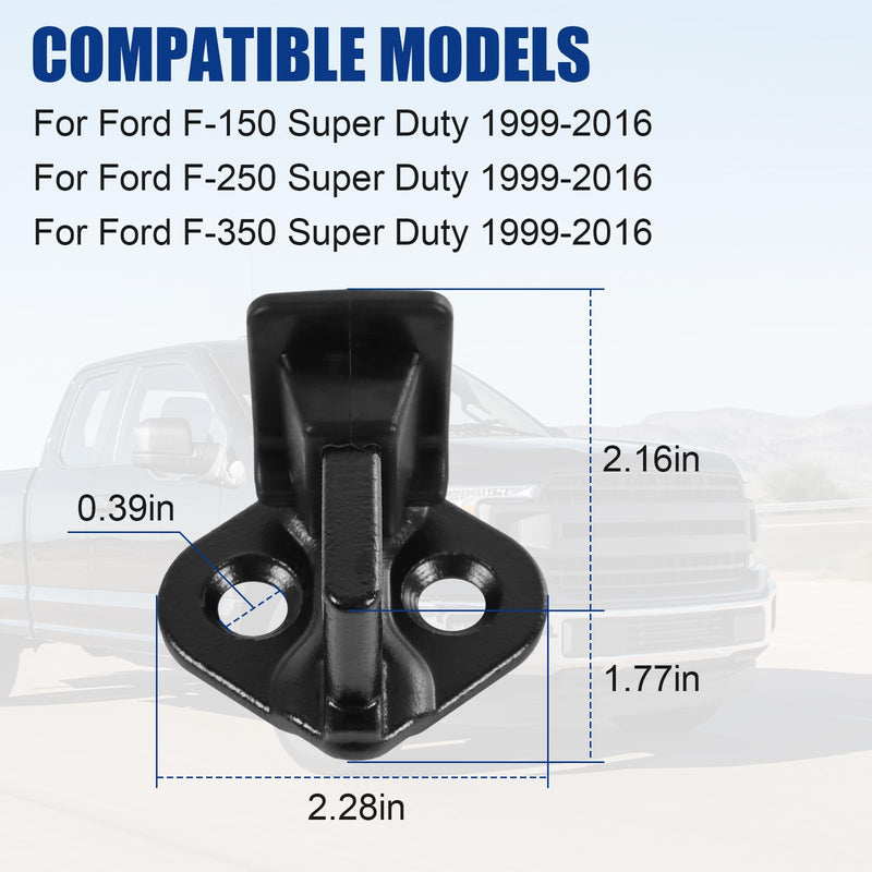 4PCs Striker Pin Bolt Replacement for F150 F250 F350 Super Duty 1999-2016 | Replaces 9L3Z-1522008-A, 8F9Z-5422008-A, 5L3Z-1522008-A