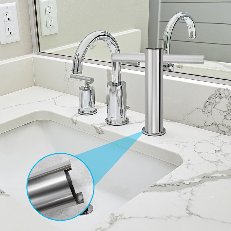 2 Pieces Cartridge Retainer Removal Tool with Handle Compatible with 1224 1234 1248, Replacement Cartridge Puller, Push & Pull Shower Faucet Removal Tool for Bathtub Repair Parts Silver