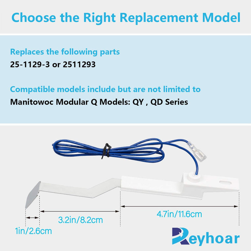2511293 Water Level Sensor Probe Replacement Part for Manitowoc Ice Machines by Rayhoor - Replaces 2511293 & 25-1129-3