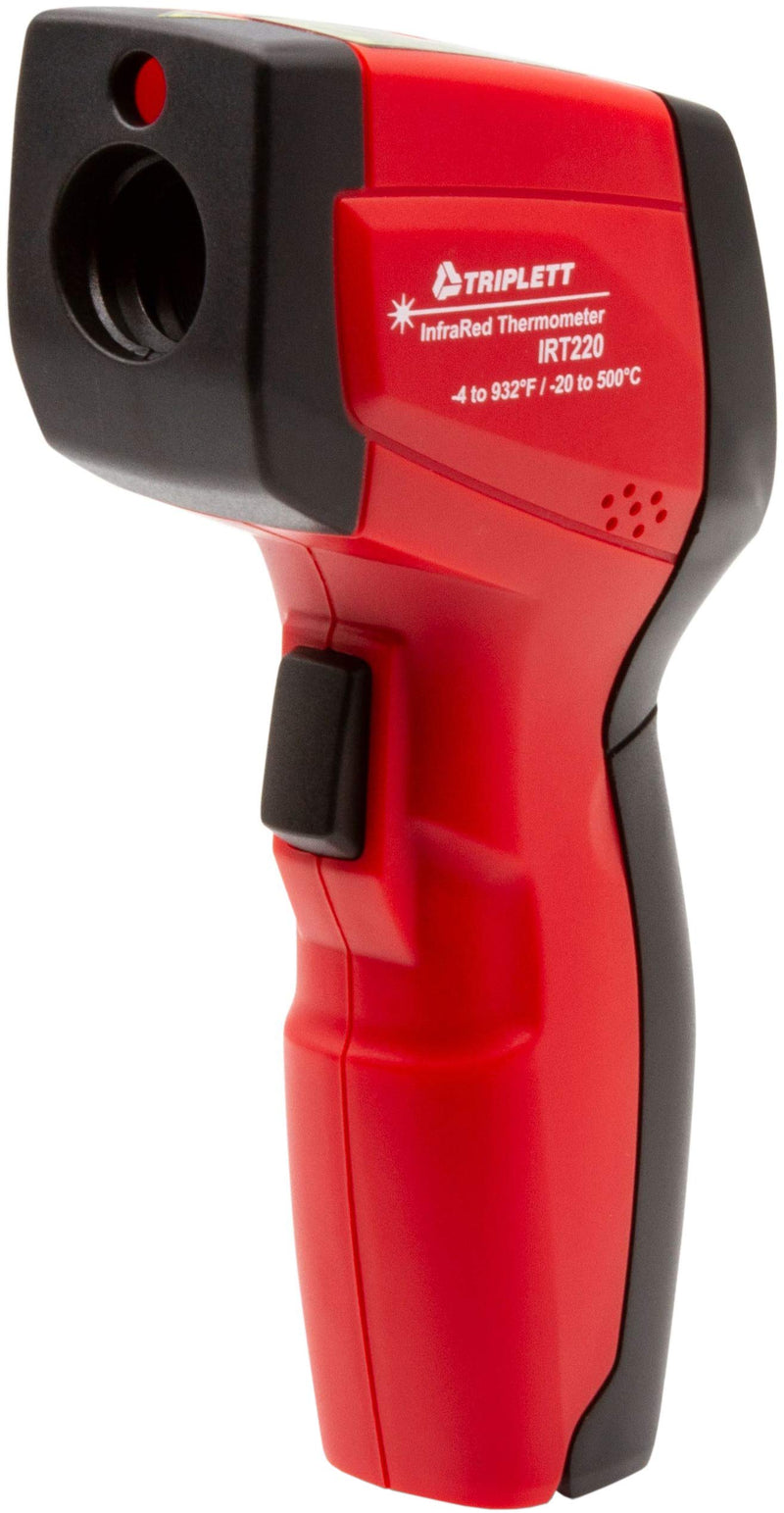 Triplett IRT220 Non-Contact 12:1 Infrared Thermometer, -4 to 932°F (-20 to 500°C) Standard