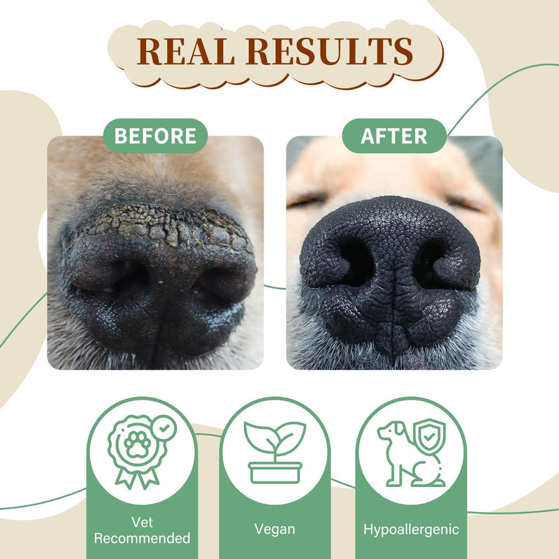 Pet Snout Soother Nose Balm for Dogs & Cats - Natural Healing & Moisturizing Balm for Dry, Cracked Snouts - Plant-Based, Soothing Skin Formula - PawsPlanet Australia