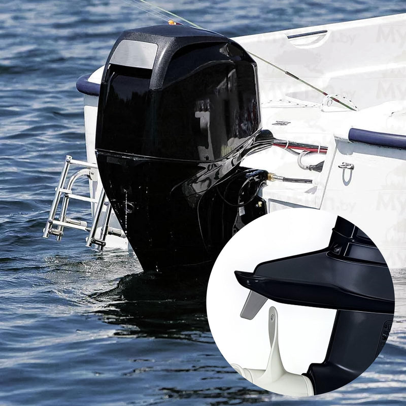 6E5-45371-01 Boat Motor Trim Tab Anode with Bolt for Yamaha 115HP-225HP 2/4-Stroke Outboard Models for GLM 12744 for Tecnoseal 01103, Replace for Sierra 18-6097 Marine Engine 6E5-45371-01