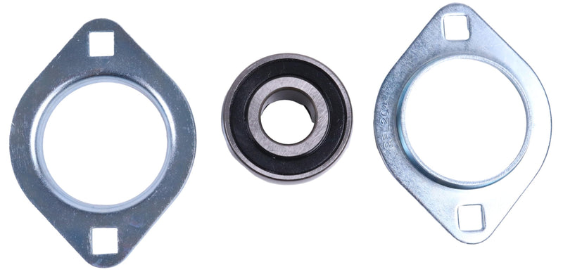 3/4" Pressed Steel Two Bolt Flange Bearing SBPFL204-12 SBSFL204-12 Compatible with Dump Truck Tarp Systems