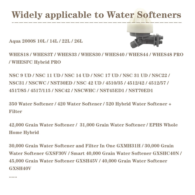 7187065 Water Softener Nozzle and Venturi Assembly Replaces 7187065, 7214969, 7165704, 7238450 and WS15X10027