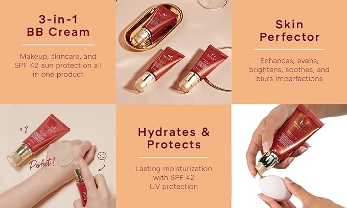 MISSHA M Perfect Cover BB Cream SPF 42/PA+++ 1.7 fl oz (50 ml) No. 23 Natural Beige Direct Import from Korea - NewNest Australia