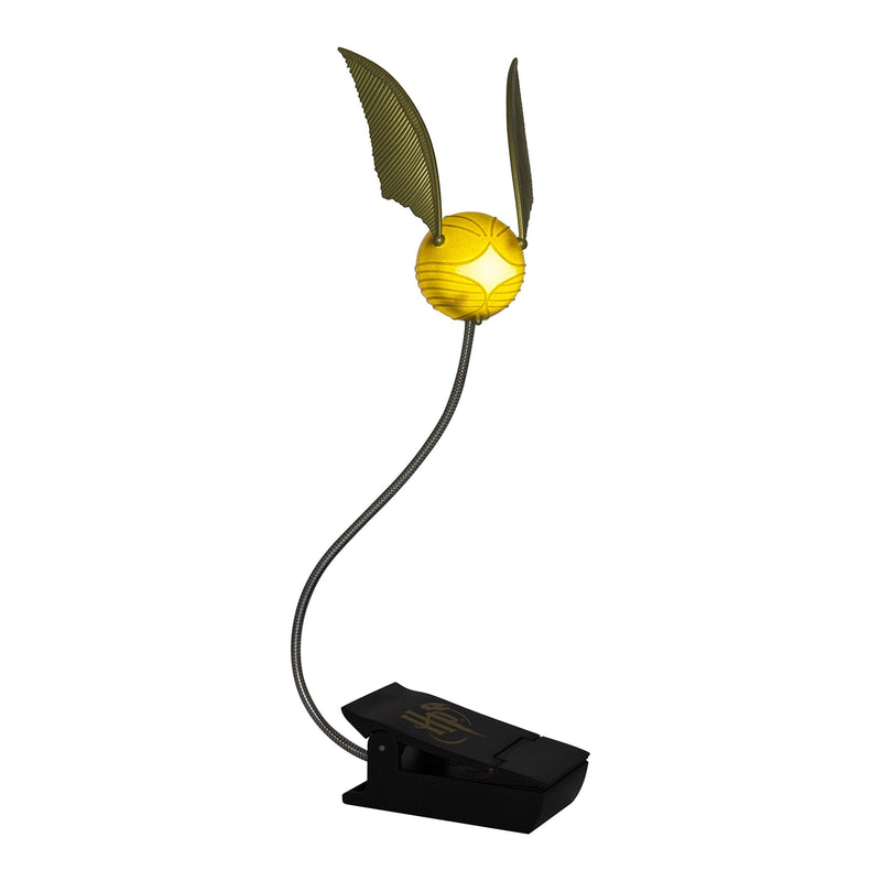 Paladone Golden Snitch Harry Potter Themed Reading Light with Lumi Clip | Battery Powered