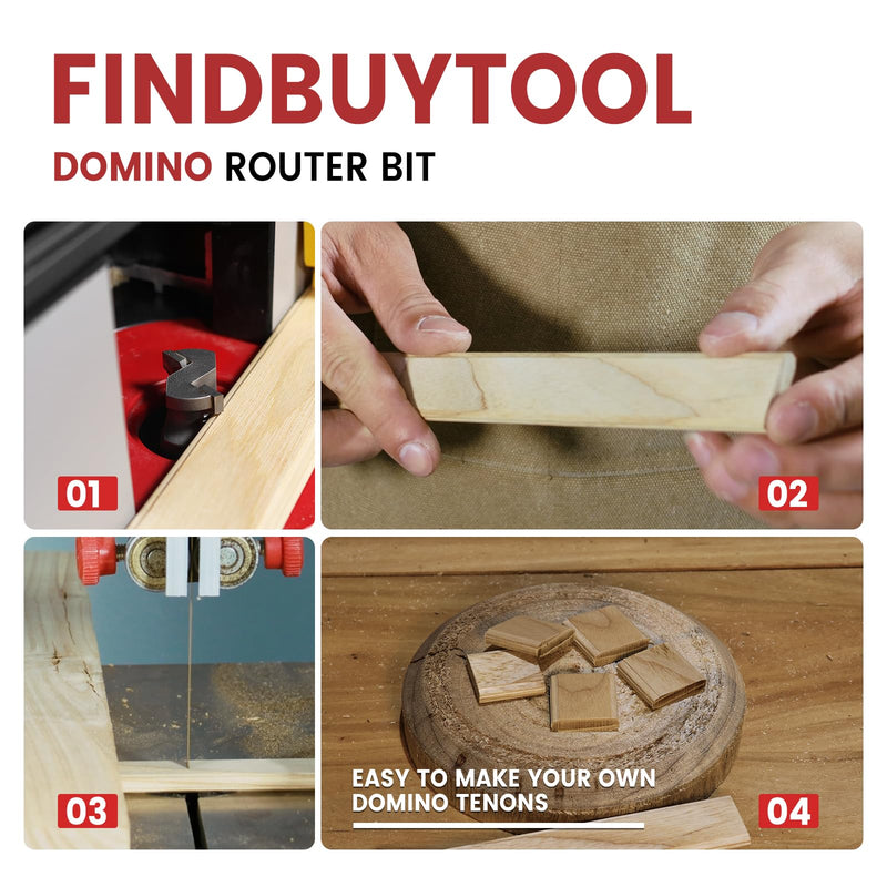 FINDBUYTOOL Domino Router Bit for Festool (D14) D14