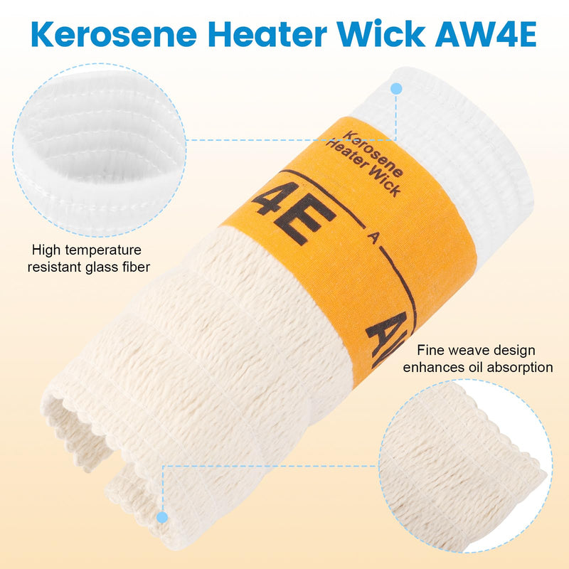 Kerosene Heater Wick AW4E, 2 Pack