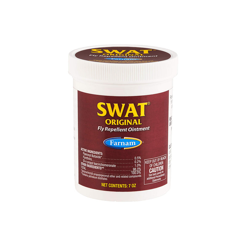 Farnam SWAT Fly Repellent Ointment | for Horses and Dogs | 7 oz | Pink - PawsPlanet Australia