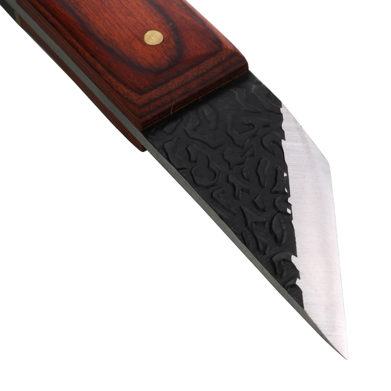3pc Marking Knife within Tin Box, Marking Gauge Woodworking, Premium Woodworking Tool with High Speed Steel Sharp Blade, Beautiful Wood Handle M-nf-3pc