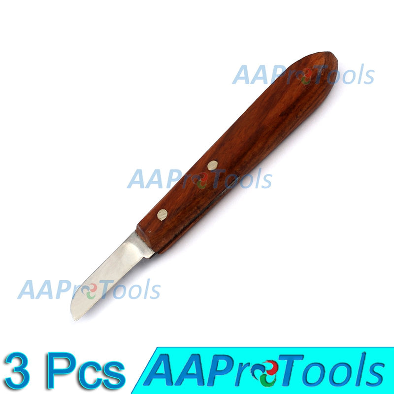 3× DENTAL LAB 6" KNIFE 7R PLASTER ALGINATE MIXING MODELING STAINLESS STEEL END INSTRUMENT A+ QUALITY