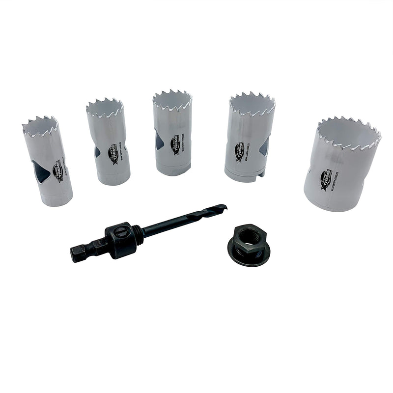 Disston E0212169 Boxed Blu-Mol Xtreme Bi-Metal Hole Saw Kits, 7-Piece Handyman's Kit