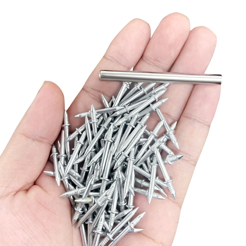 50 pcs Double-Head Skirting Thread Seamless Nail 50pcs