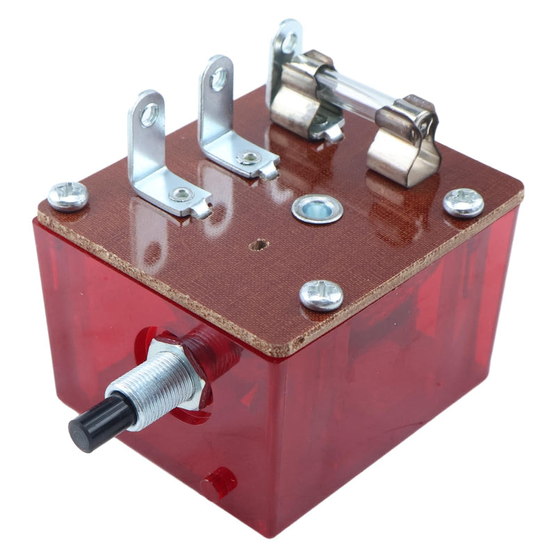 ZTUOAUMA Push Button Magnetic Switch 25700071 117 Compatible with Murphy Switchgage Panels for Bandit Chipper Marine Diesel Generator Engines Shutdown Devices and Distributor Ignition