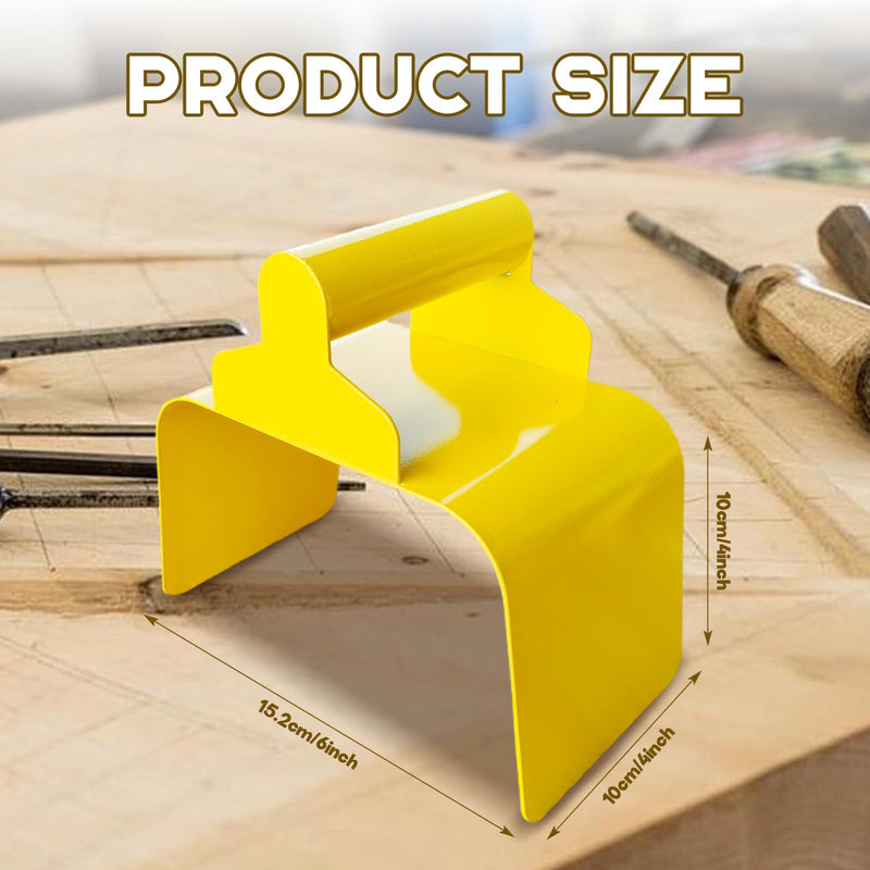 Concrete Curb Trowel, Garden Edging Curb Trowel Concrete Tool, Concrete Curb Trowel Edger, Landscape Curb Trowel with Putty Knife (Rectangle) Rectangle