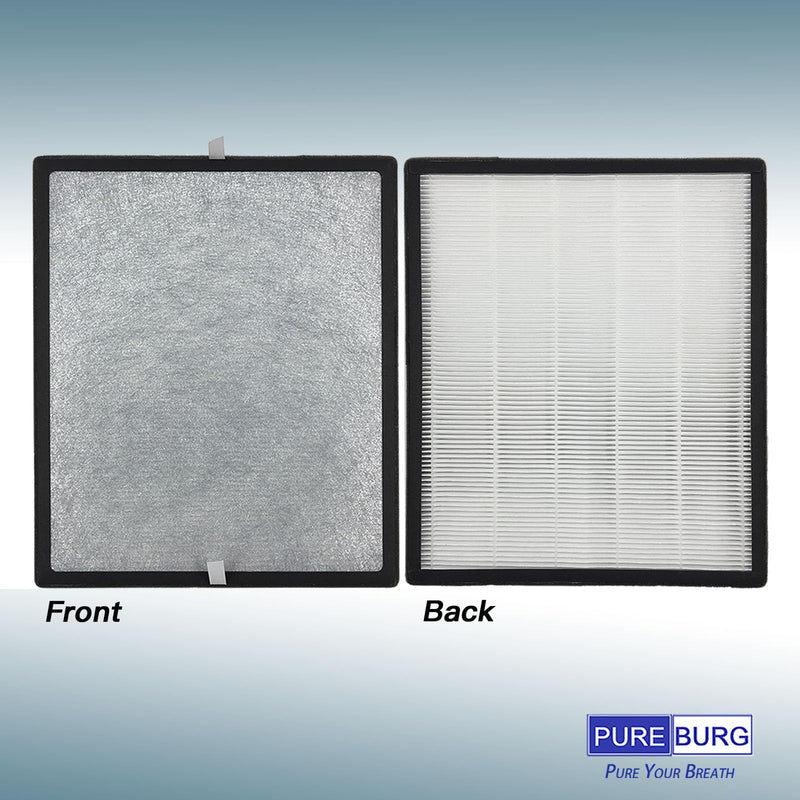PUREBURG Replacement Filter Compatible with Levoit LV-PUR131 Air Purifier
