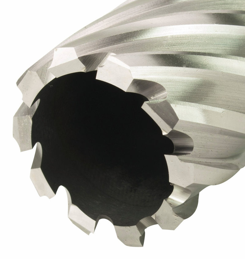 Steel Dragon Tools 1-3/8" x 1" High Speed Steel Annular Cutter with 3/4" Weldon Shank
