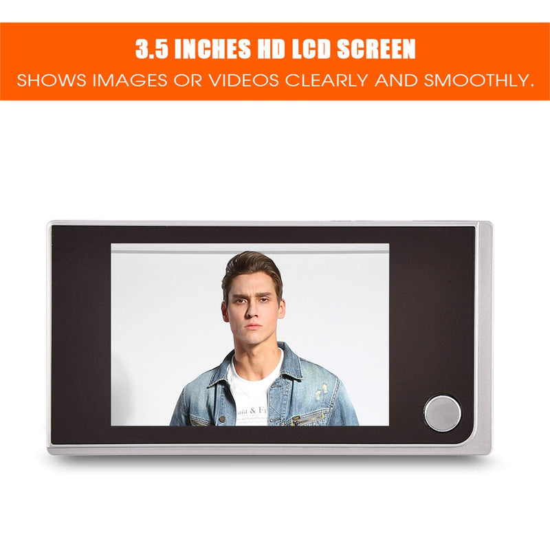 Digital Peephole Viewer Doorbell Mini HD Smart Security Camera 3.5 inches Indoor LCD Screen