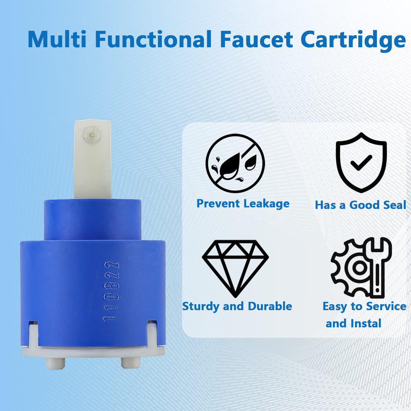 K35A Faucet Cartridge, Replacement Cartridge Compatible with La Torre, Gerber, Danze & Moen, Kitchen & Bathroom Faucet Cartridge Replacement