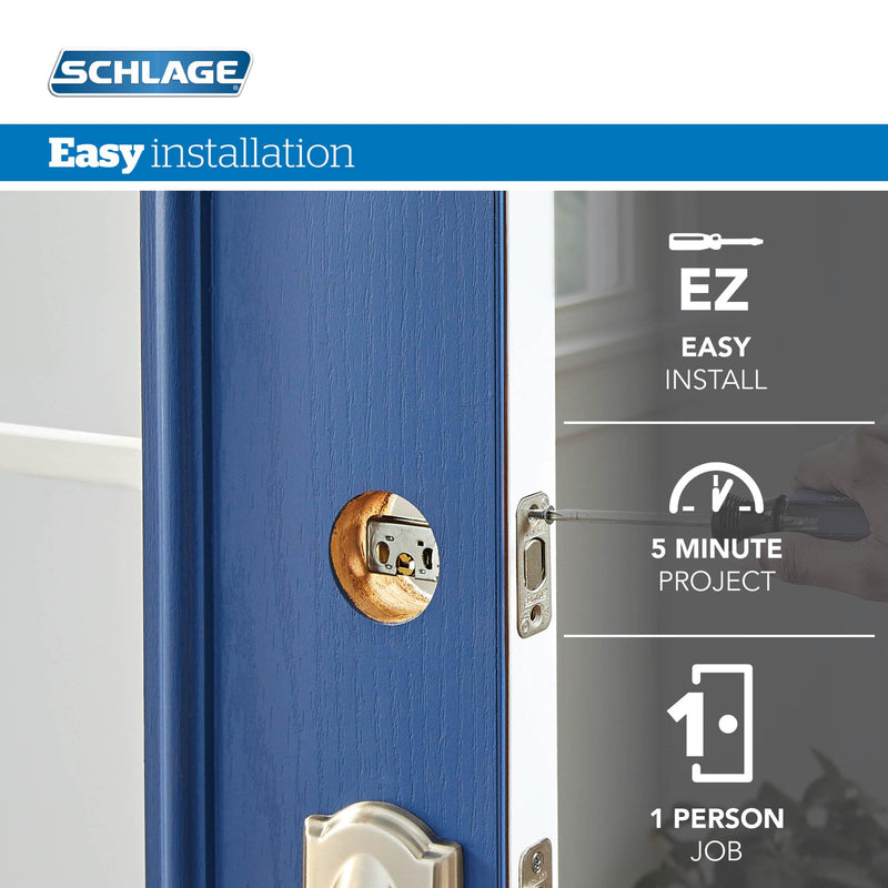 SCHLAGE FB50NVGEO716 Georgian Entry Deadbolt Lock, Aged Bronze Pack of 1