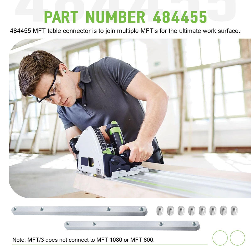 484455 MFT Table Connector Fits for Festool MFT/3, MFT Table Accessories Compatible with Festool Multifunction Tables, Pack of 2