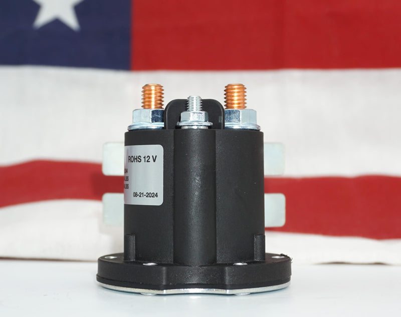 Solenoid Switch Relay 12V 150A 4 Terminal 161394 684-1211-212 Starter Solenoid Motor Relay DC Contactor HYD01633 HYD08831 Compatible with 684-1251-212 684-1261-212 684-1211-212-06 Max 800A