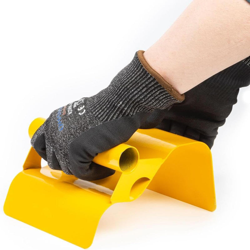 Landscape Curb Trowel – Stainless Steel Concrete Edging Tool for Garden Corner Hand Plastering, 5.91x7.28x3.74 Inch, Rust‑Resistant – for Paths, Patios, Sidewalks