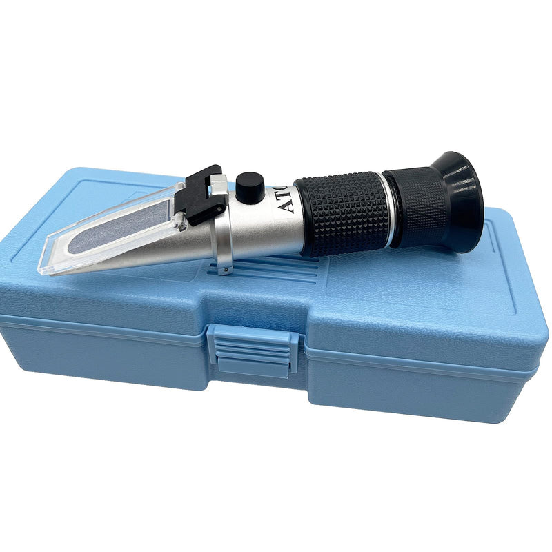 Honey Refractometer for Measruing Brix 58~90%, Honey Moisture 12~27%, Baume 38~43° Honey Moisture Tester 3 in 1 Refractometer for Honey Maple Syrup, Molasses, Fruit jam and Bee Keeping