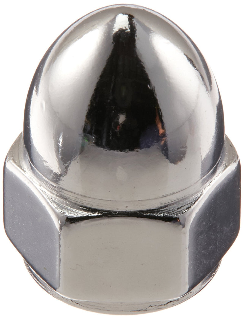 Hard-to-Find Fastener 014973132828 Coarse Acorn Cap Nuts, 1/4-20, Piece-10