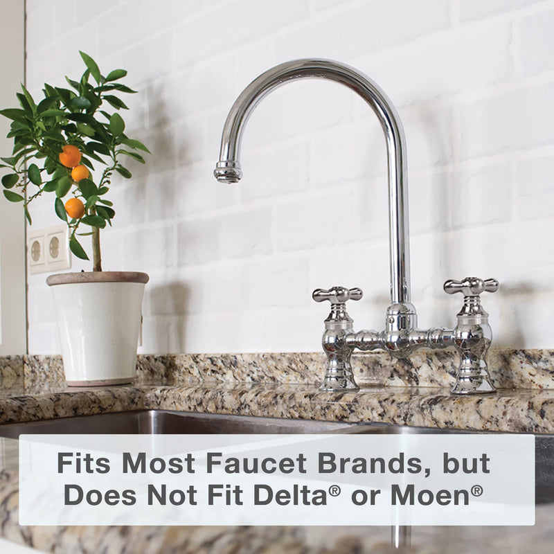 Danco 89255P Cross-Arm Tub/Shower & Sink Faucet Handle, Fits 2-3 Handle Faucets, Does NOT FIT Delta & Moen FAUCETS, Brushed Nickel 2-Pack Brushed Nickel - 2 Pack Medium