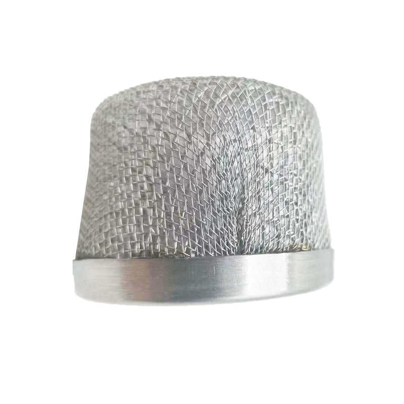 (2pcs) 181073 181-073 Inlet Strainer Screen Filters with 1/2" NPT Thread Stainless Steel for Airless Paint Sprayer 455 495 St Ultra 500 Ultra Max 695 Suction Hose Double Screen
