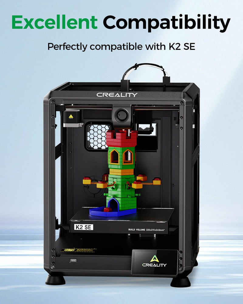 Creality Official K2 SE Extruder Stepper Motor, 36-20_E Axis Motor, High-Torquer with 12-Tooth Gear Silent Operation, Original Replacement Part for K2 SE 3D Printer